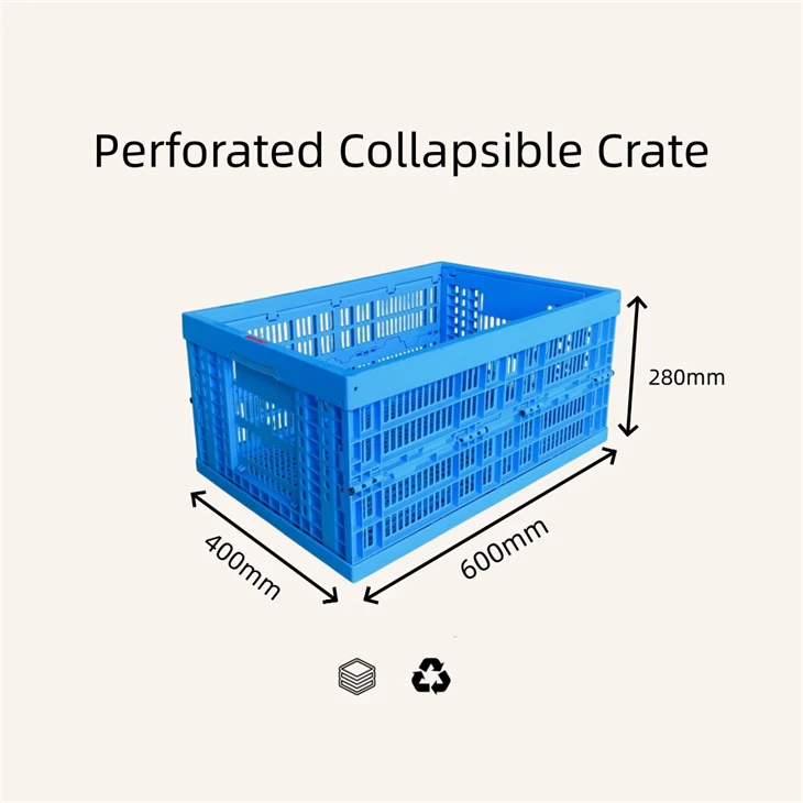Perforated Collapsible Crate